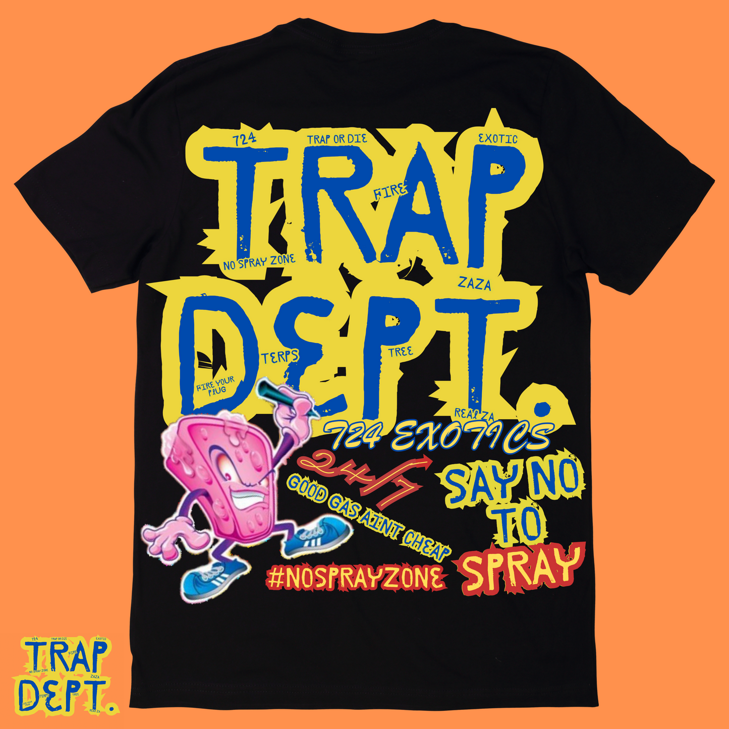 [Coming-Soon]Fabulozo “TRAP DEPT.” Tee-Shirt