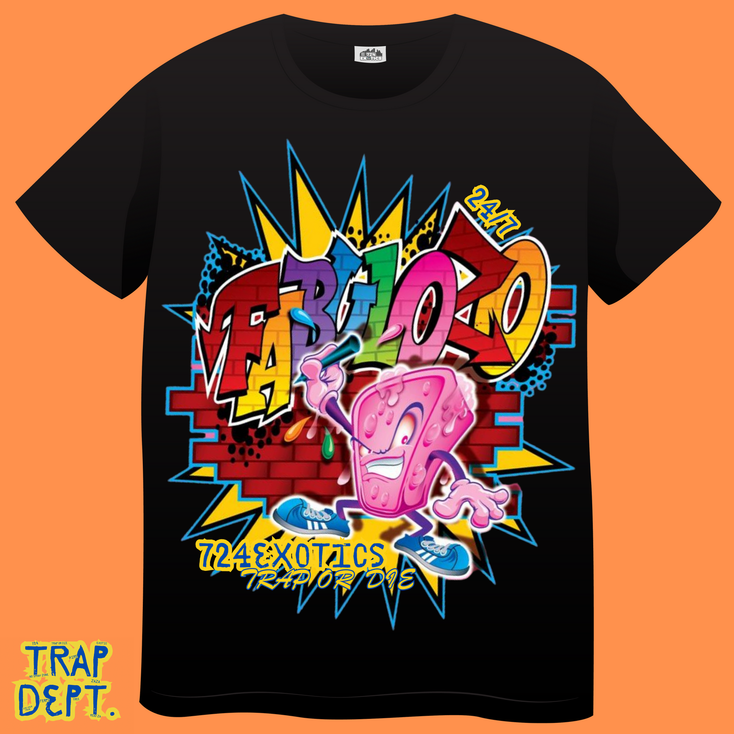 [Coming-Soon]Fabulozo “TRAP DEPT.” Tee-Shirt